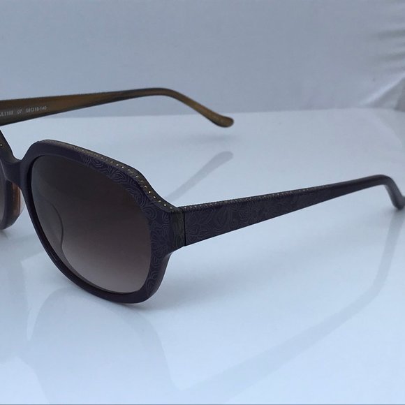 Judith Leiber Women Sunglasses JL1169 Purple Frame - Picture 7 of 16